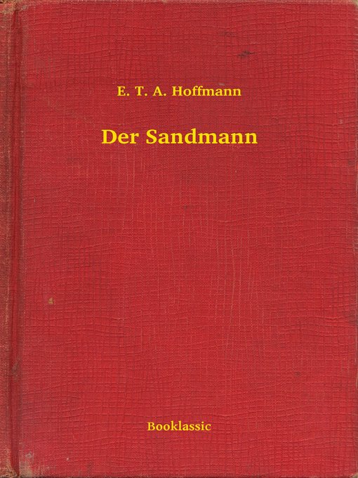 Title details for Der Sandmann by E. T. A. Hoffmann - Available